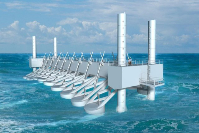 Sea Waves Power Is A Real Thing And Ghana Wants To Explore ... wind energy power plant diagram 