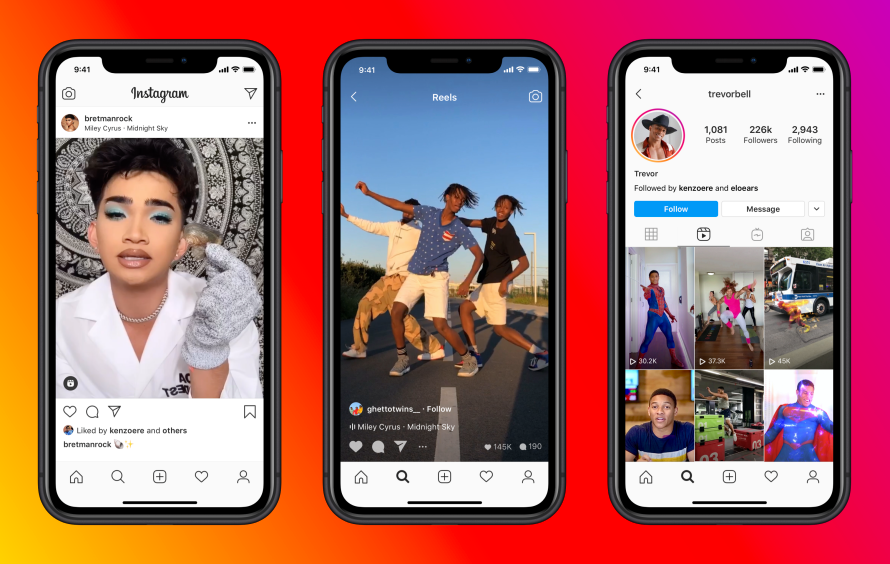 Facebook Launches Reels, A "TikTok-Like" Service Which Connects With ...