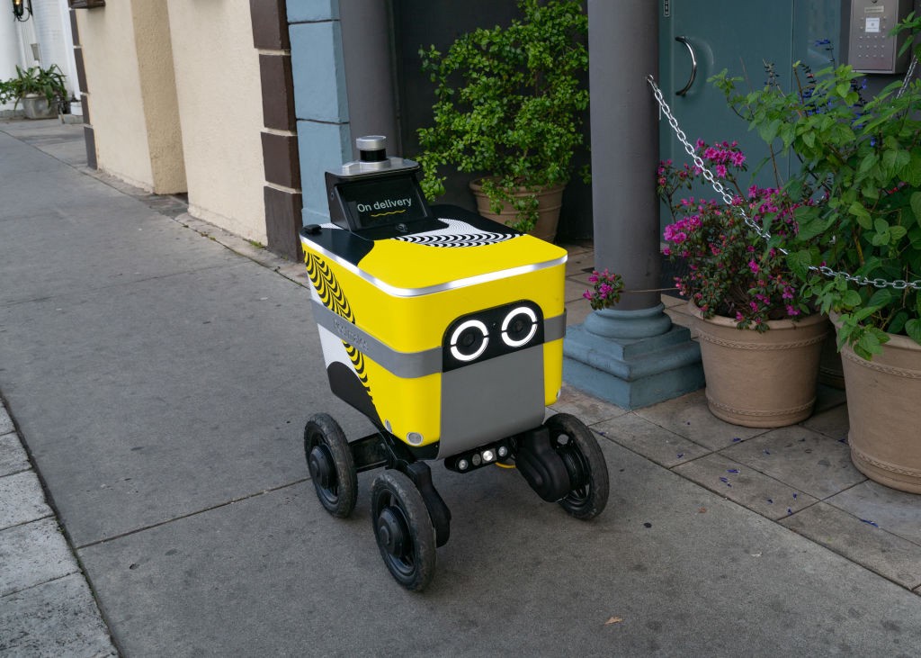 home delivery robot