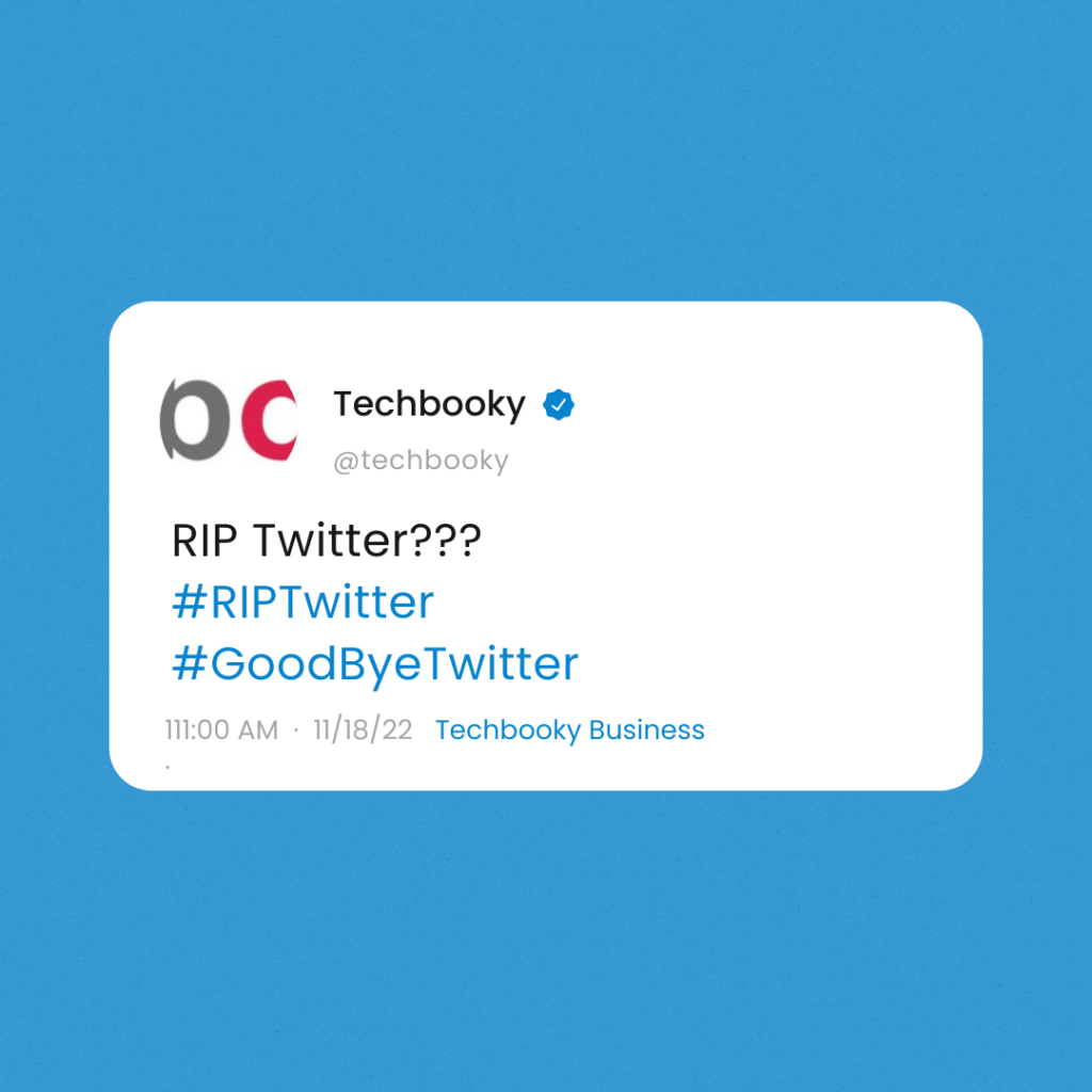 #RIPTwitter???